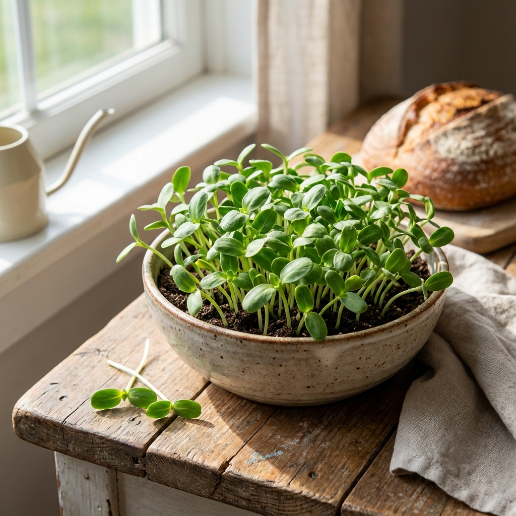 Sunflower Microgreens